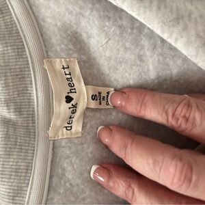 Derek Heart Gray Top